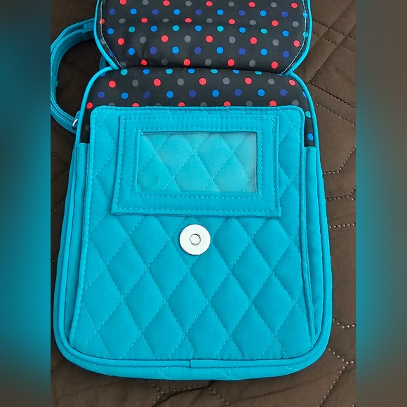 Vera Bradley Woman's Signature Quilted Cotton Mini Hipster Crossbody, NWOT - Picture 9 of 11